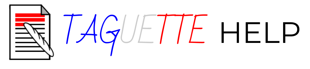 Taguette Help